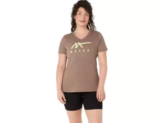 ASICS STRIPES CUELLO EN V PARA MUJER