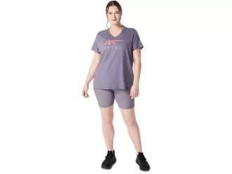ASICS STRIPES CUELLO EN V PARA MUJER