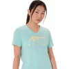 ASICS STRIPES CUELLO EN V PARA MUJER ASICS STRIPES CUELLO EN V PARA MUJER