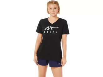 ASICS STRIPES CUELLO EN V PARA MUJER