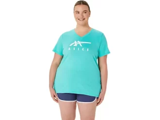 ASICS STRIPES CUELLO EN V PARA MUJER