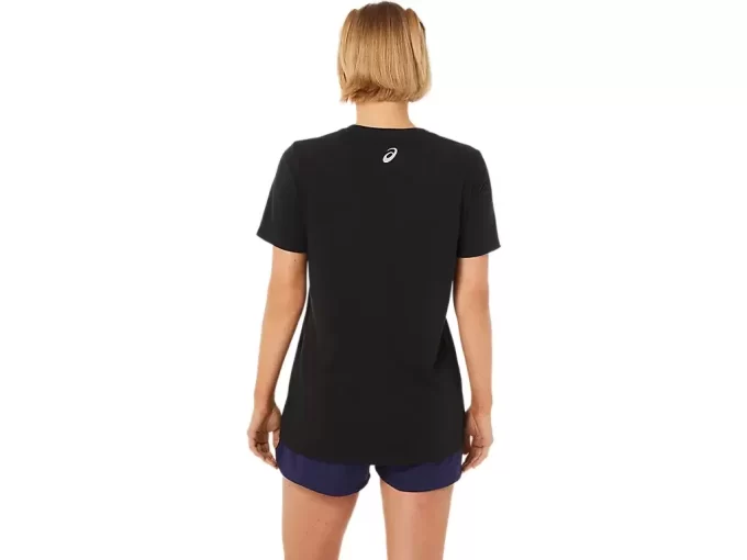 ASICS STRIPES CUELLO EN V PARA MUJER ASICS STRIPES CUELLO EN V PARA MUJER