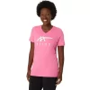ASICS STRIPES CUELLO EN V PARA MUJER ASICS STRIPES CUELLO EN V PARA MUJER