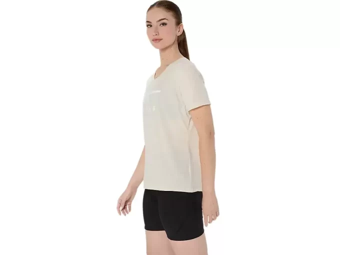 ASICS STRIPES CUELLO EN V PARA MUJER ASICS STRIPES CUELLO EN V PARA MUJER