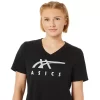 ASICS STRIPES CUELLO EN V PARA MUJER ASICS STRIPES CUELLO EN V PARA MUJER