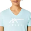 ASICS STRIPES CUELLO EN V PARA MUJER ASICS STRIPES CUELLO EN V PARA MUJER