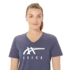 ASICS STRIPES CUELLO EN V PARA MUJER ASICS STRIPES CUELLO EN V PARA MUJER