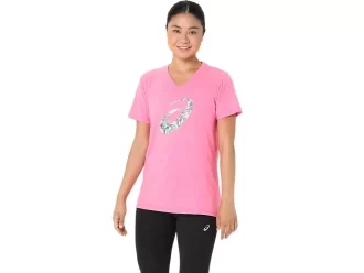 CAMISA DE MUJER CON CUELLO EN V Y MANGA CORTA CARNATION