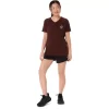 CAMISETA ASICS NATURE DE MANGA CORTA CON CUELLO EN V PARA MUJER CAMISETA ASICS NATURE DE MANGA CORTA CON CUELLO EN V PARA MUJER