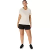 CAMISETA ASICS NATURE DE MANGA CORTA CON CUELLO EN V PARA MUJER CAMISETA ASICS NATURE DE MANGA CORTA CON CUELLO EN V PARA MUJER
