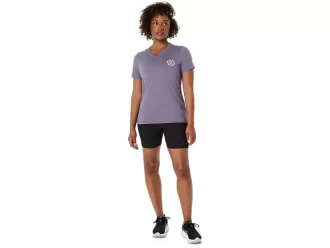 CAMISETA ASICS NATURE DE MANGA CORTA CON CUELLO EN V PARA MUJER