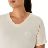 CAMISETA ASICS NATURE DE MANGA CORTA CON CUELLO EN V PARA MUJER CAMISETA ASICS NATURE DE MANGA CORTA CON CUELLO EN V PARA MUJER