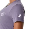 CAMISETA ASICS NATURE DE MANGA CORTA CON CUELLO EN V PARA MUJER CAMISETA ASICS NATURE DE MANGA CORTA CON CUELLO EN V PARA MUJER