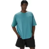 CAMISETA ASICS SPIRAL RELAX CON BORDADO CAMISETA ASICS SPIRAL RELAX CON BORDADO