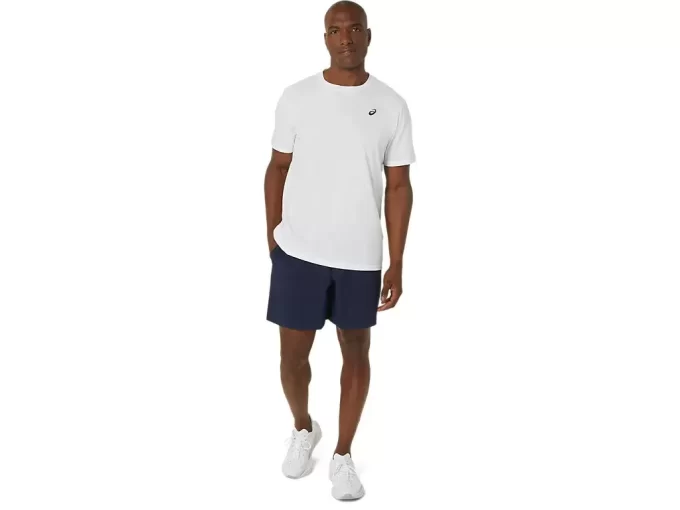 CAMISETA CON BORDADO EN ESPIRAL DE ASICS CAMISETA CON BORDADO EN ESPIRAL DE ASICS