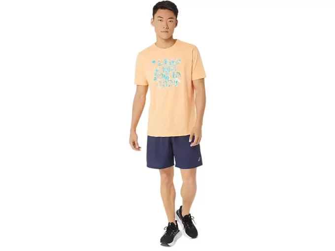 CAMISETA CON ESLOGAN HIBISCUS DE ASICS CAMISETA CON ESLOGAN HIBISCUS DE ASICS