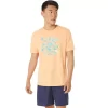 CAMISETA CON ESLOGAN HIBISCUS DE ASICS CAMISETA CON ESLOGAN HIBISCUS DE ASICS