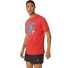 CAMISETA CON ESLOGAN HIBISCUS DE ASICS CAMISETA CON ESLOGAN HIBISCUS DE ASICS