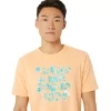 CAMISETA CON ESLOGAN HIBISCUS DE ASICS CAMISETA CON ESLOGAN HIBISCUS DE ASICS