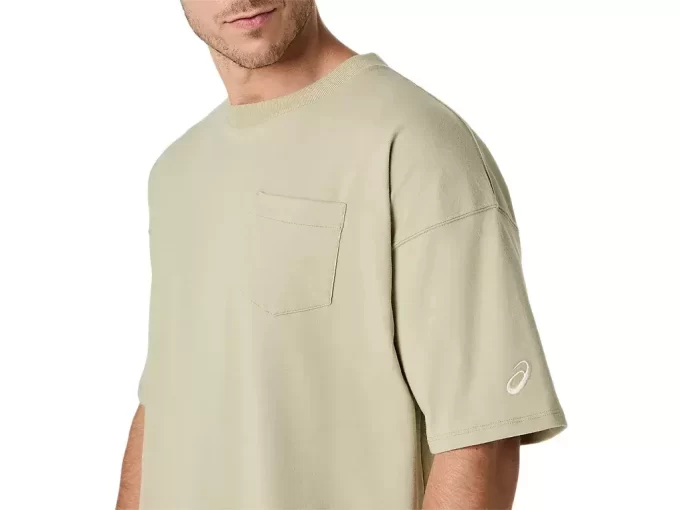 CAMISETA DE BOLSILLO RELAJADA DE PESO PESADO CAMISETA DE BOLSILLO RELAJADA DE PESO PESADO