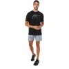 CAMISETA DE MANGA CORTA A RAYAS ASICS CAMISETA DE MANGA CORTA A RAYAS ASICS