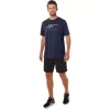 CAMISETA DE MANGA CORTA A RAYAS ASICS CAMISETA DE MANGA CORTA A RAYAS ASICS