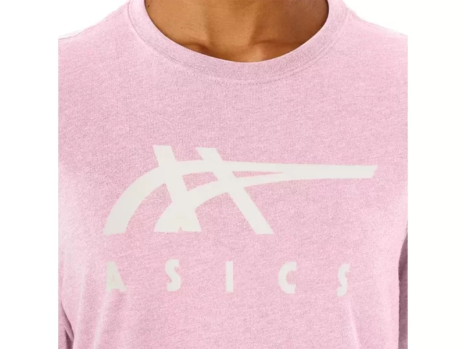 CAMISETA DE MANGA CORTA A RAYAS ASICS CAMISETA DE MANGA CORTA A RAYAS ASICS