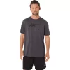 CAMISETA DE MANGA CORTA A RAYAS ASICS CAMISETA DE MANGA CORTA A RAYAS ASICS