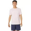 CAMISETA DE MANGA CORTA A RAYAS ASICS CAMISETA DE MANGA CORTA A RAYAS ASICS