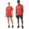 CAMISETA DE MANGA CORTA A RAYAS ASICS CAMISETA DE MANGA CORTA A RAYAS ASICS