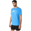 CAMISETA DE MANGA CORTA A RAYAS ASICS CAMISETA DE MANGA CORTA A RAYAS ASICS