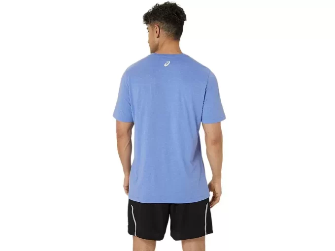 CAMISETA DE MANGA CORTA A RAYAS ASICS CAMISETA DE MANGA CORTA A RAYAS ASICS