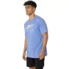 CAMISETA DE MANGA CORTA A RAYAS ASICS CAMISETA DE MANGA CORTA A RAYAS ASICS