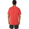 CAMISETA DE MANGA CORTA A RAYAS ASICS CAMISETA DE MANGA CORTA A RAYAS ASICS