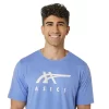 CAMISETA DE MANGA CORTA A RAYAS ASICS CAMISETA DE MANGA CORTA A RAYAS ASICS