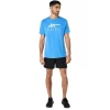 CAMISETA DE MANGA CORTA A RAYAS ASICS CAMISETA DE MANGA CORTA A RAYAS ASICS
