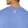 CAMISETA DE MANGA CORTA A RAYAS ASICS CAMISETA DE MANGA CORTA A RAYAS ASICS