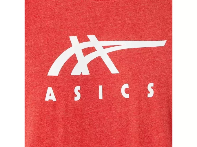 CAMISETA DE MANGA CORTA A RAYAS ASICS CAMISETA DE MANGA CORTA A RAYAS ASICS