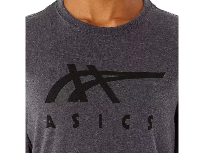 CAMISETA DE MANGA CORTA A RAYAS ASICS CAMISETA DE MANGA CORTA A RAYAS ASICS