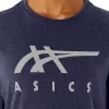 CAMISETA DE MANGA CORTA A RAYAS ASICS CAMISETA DE MANGA CORTA A RAYAS ASICS