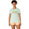 CAMISETA DE MANGA CORTA ASICS BALANCED PARA MUJER CAMISETA DE MANGA CORTA ASICS BALANCED PARA MUJER