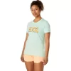 CAMISETA DE MANGA CORTA ASICS BALANCED PARA MUJER CAMISETA DE MANGA CORTA ASICS BALANCED PARA MUJER