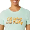CAMISETA DE MANGA CORTA ASICS BALANCED PARA MUJER CAMISETA DE MANGA CORTA ASICS BALANCED PARA MUJER