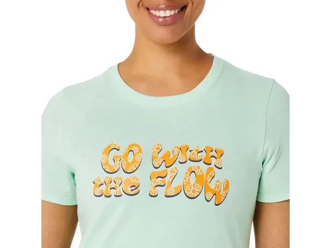 CAMISETA DE MANGA CORTA ASICS BALANCED PARA MUJER CAMISETA DE MANGA CORTA ASICS BALANCED PARA MUJER