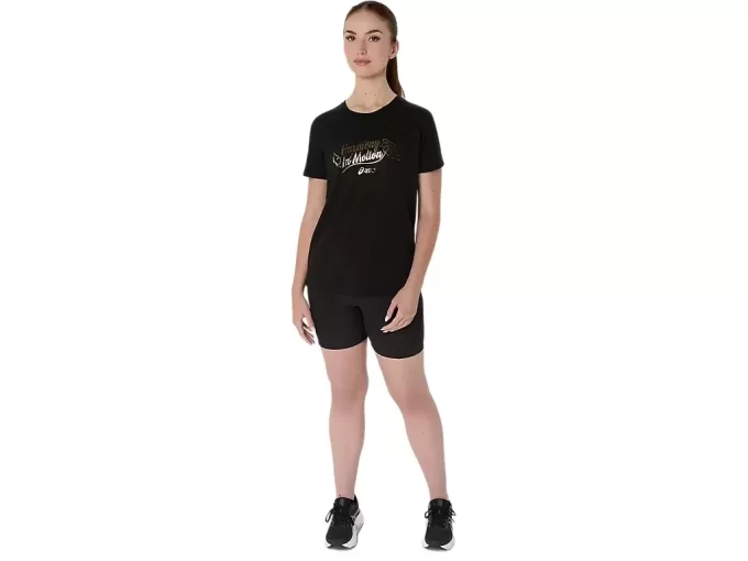 CAMISETA DE MANGA CORTA ASICS FOIL PARA MUJER CAMISETA DE MANGA CORTA ASICS FOIL PARA MUJER