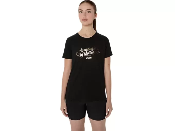 CAMISETA DE MANGA CORTA ASICS FOIL PARA MUJER CAMISETA DE MANGA CORTA ASICS FOIL PARA MUJER