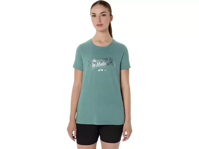 CAMISETA DE MANGA CORTA ASICS FOIL PARA MUJER CAMISETA DE MANGA CORTA ASICS FOIL PARA MUJER