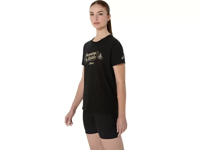 CAMISETA DE MANGA CORTA ASICS FOIL PARA MUJER CAMISETA DE MANGA CORTA ASICS FOIL PARA MUJER