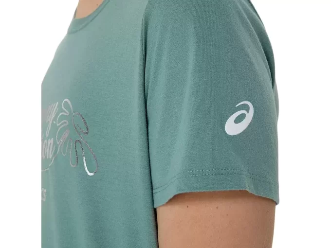 CAMISETA DE MANGA CORTA ASICS FOIL PARA MUJER CAMISETA DE MANGA CORTA ASICS FOIL PARA MUJER