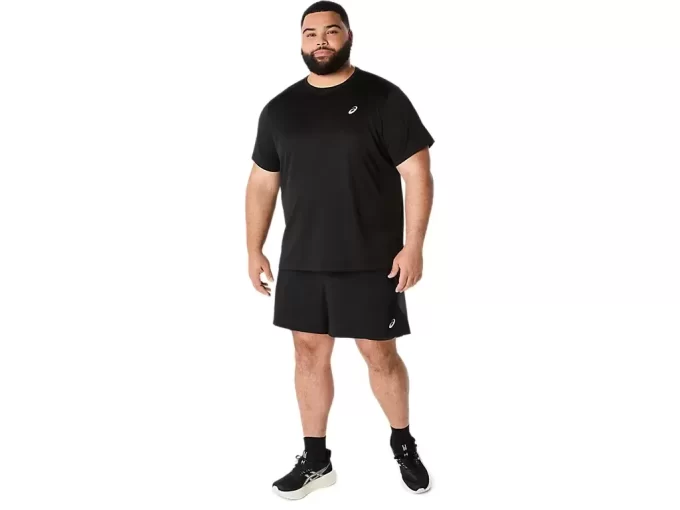 CAMISETA DE MANGA CORTA ASICS PLATA